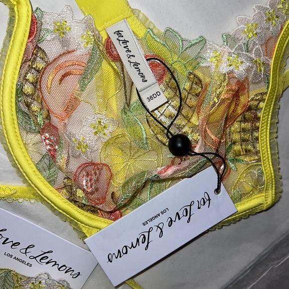 2pcs Set For Love and Lemons Mirabelle Lingerie Set - Picture 12 of 16